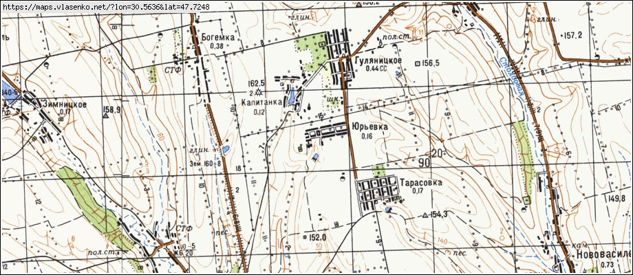 Карта ЮР'ЇВКА, Миколаївська область, Врадіївський район