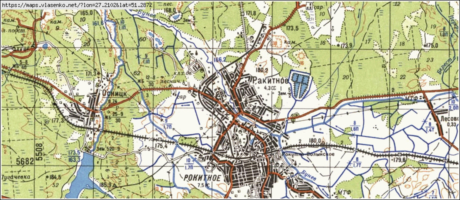 Карта ровенского района